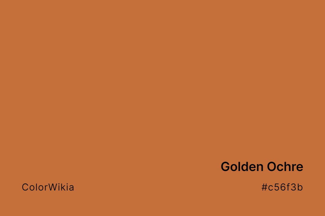 Golden Ochre Color – #c56f3b: Codes and Complete Breakdown