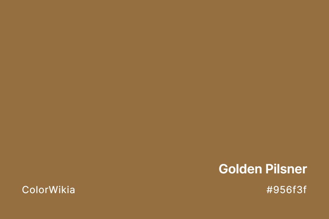 Golden Pilsner Color – #956f3f: Codes and Complete Breakdown