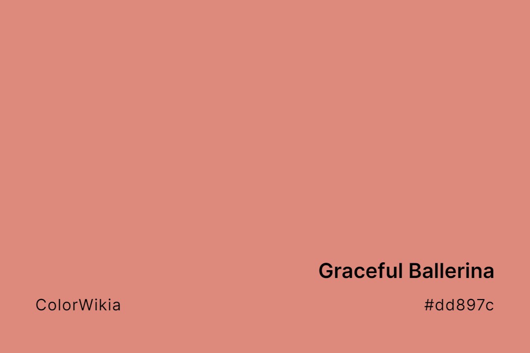 graceful ballerina color dd897c