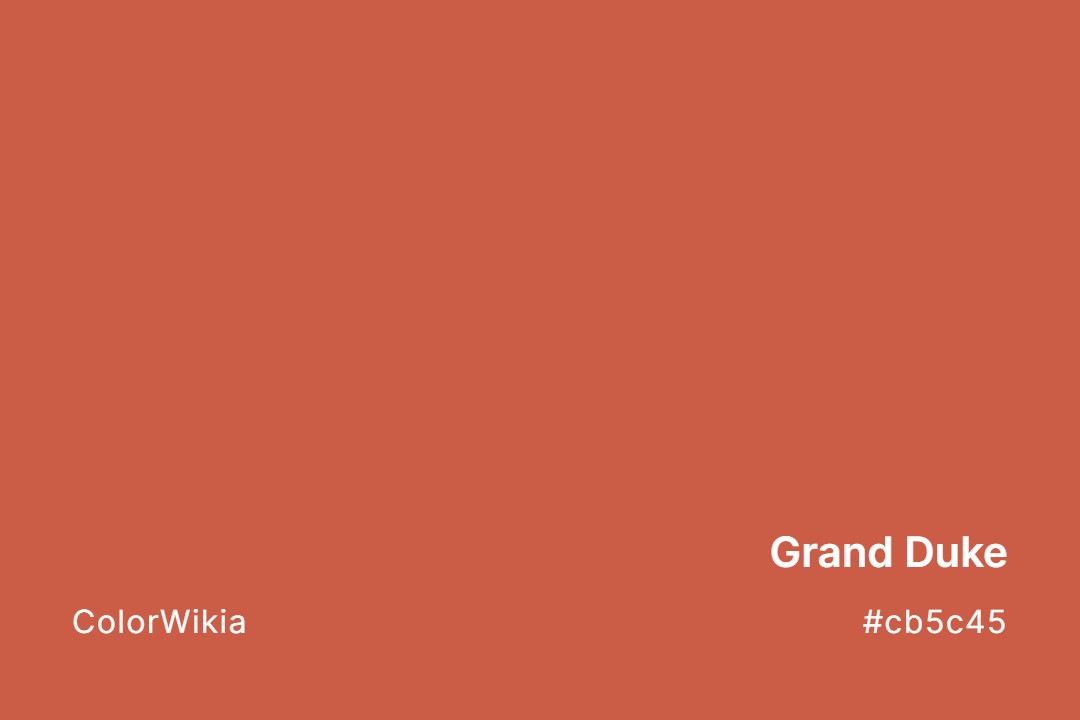 grand duke color cb5c45