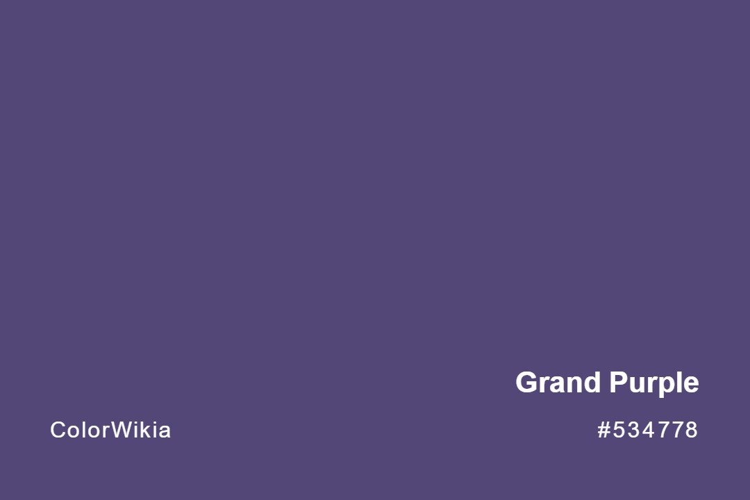 grand purple color 534778