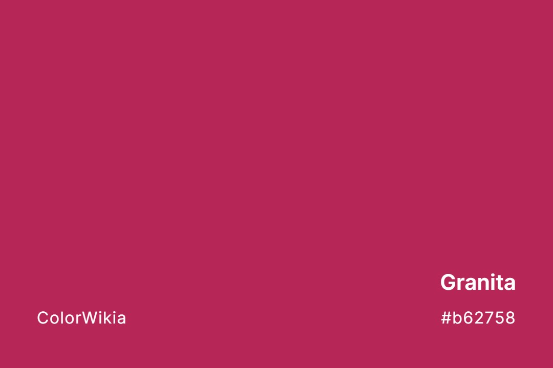 Granita Color – #b62758: Codes and Complete Breakdown
