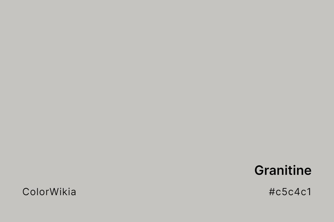 Granitine Color – #c5c4c1: Codes and Complete Breakdown