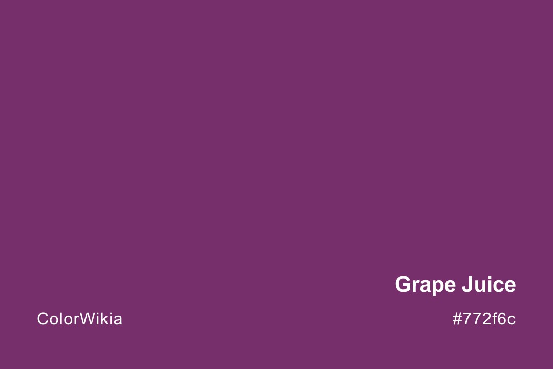 grape juice color 772f6c
