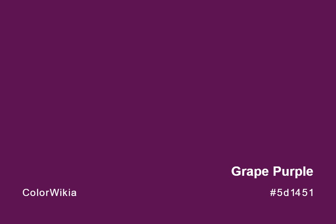 84 Shades of Grape Color
