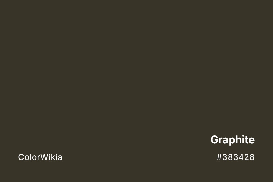 Graphite Color – #383428: Codes and Complete Breakdown