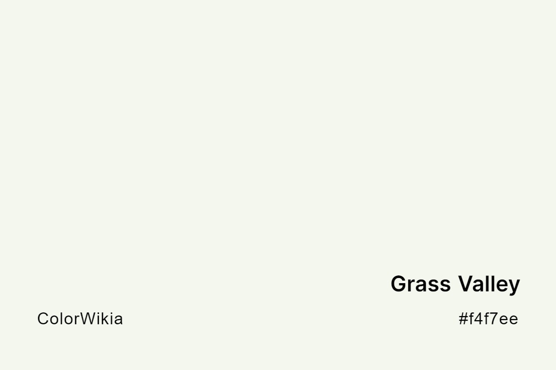 grass valley color f4f7ee