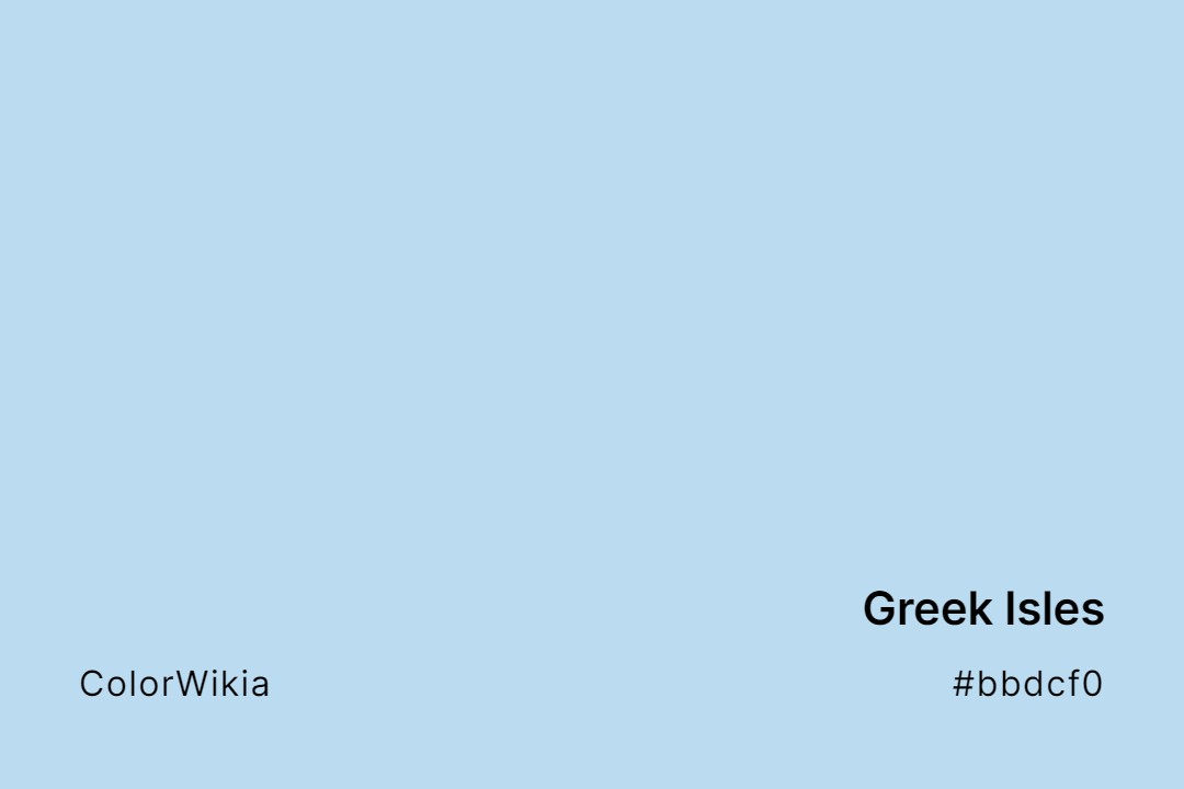 greek isles color bbdcf0