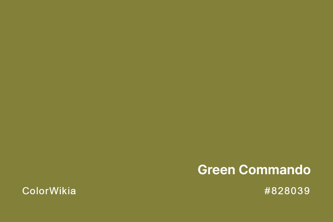Green Commando Color – #828039: Codes and Complete Breakdown