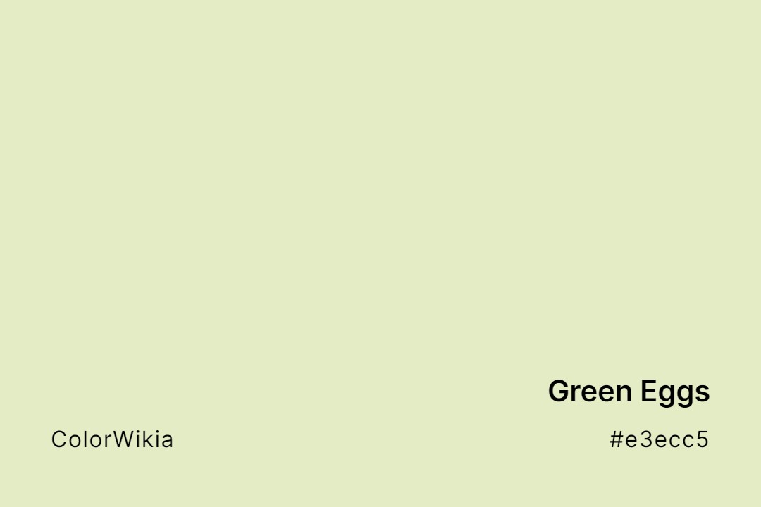 green eggs color e3ecc5