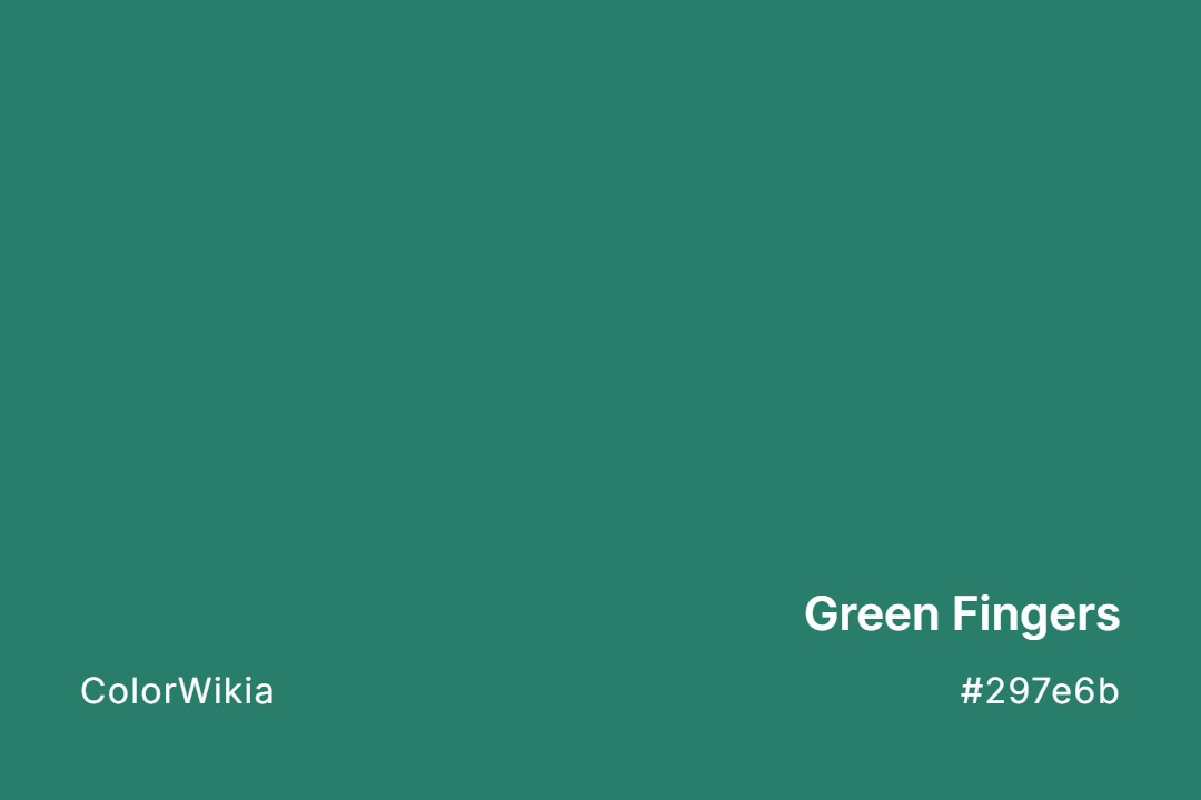 green fingers color 297e6b
