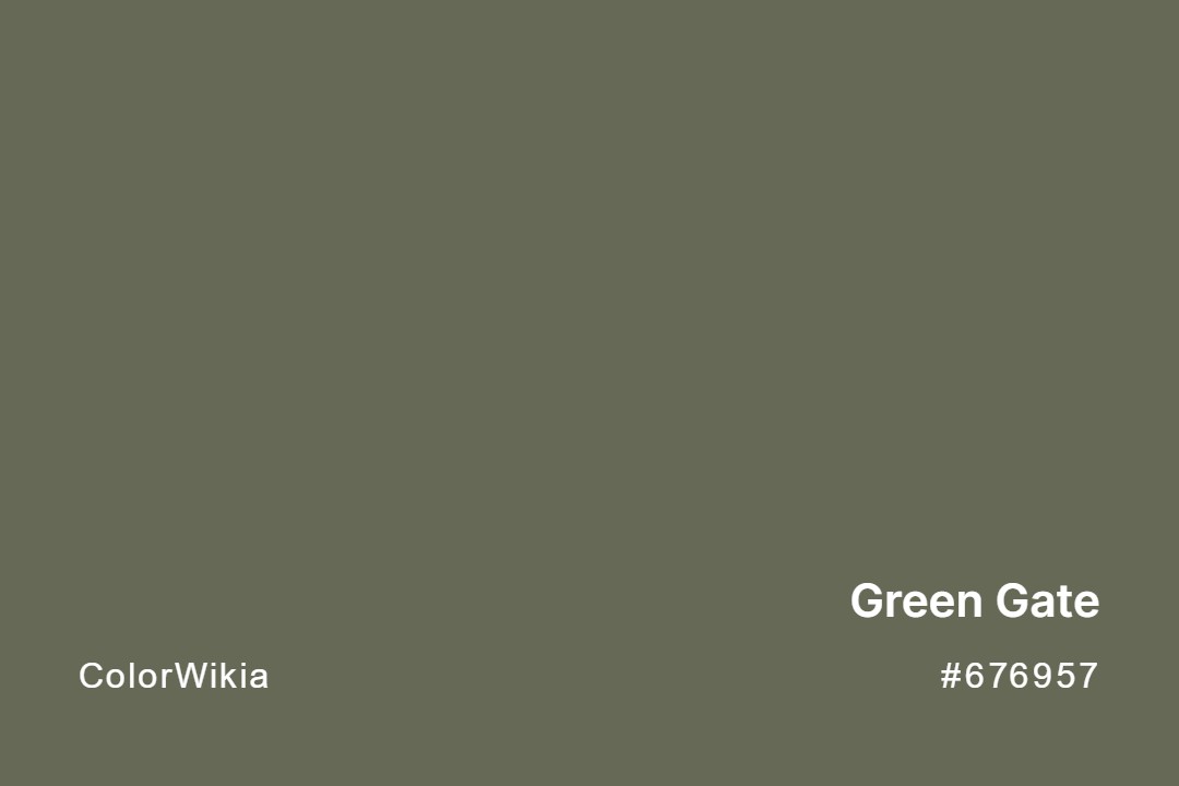 green gate color 676957