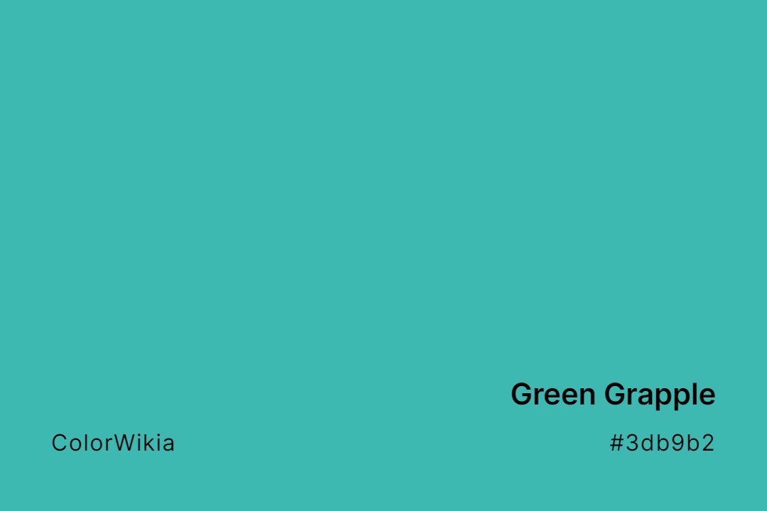 Green Grapple Color – #3db9b2: Codes and Complete Breakdown