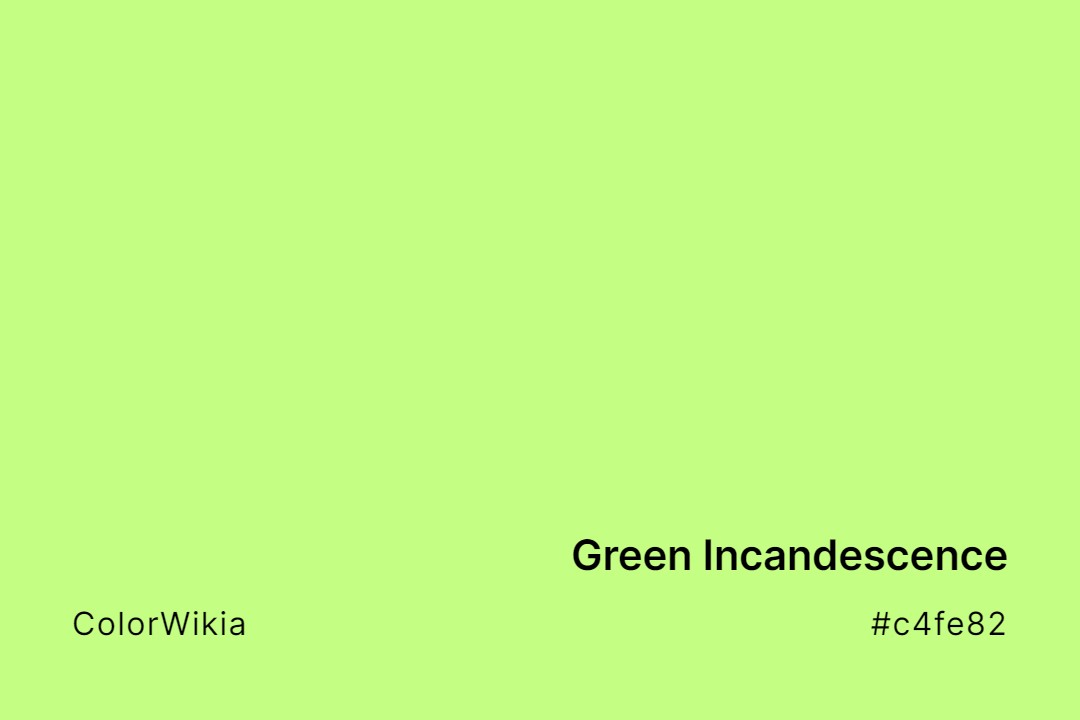 Green Incandescence Color – #c4fe82: Codes and Complete Breakdown