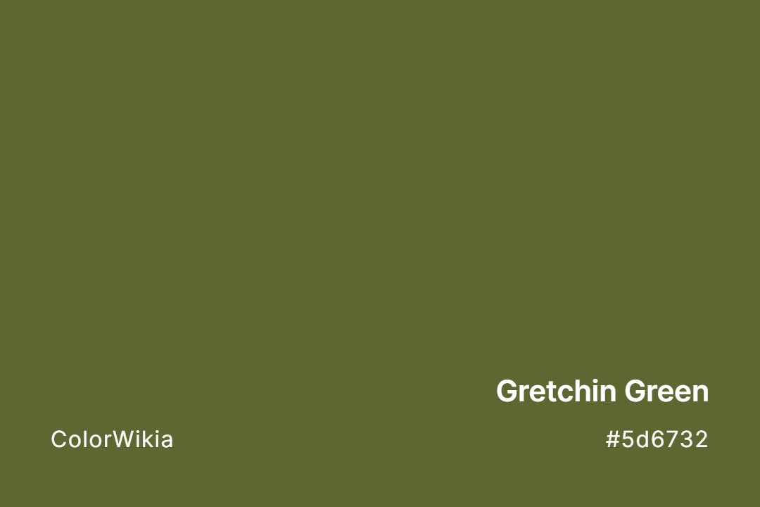 Gretchin Green Color – #5d6732: Codes and Complete Breakdown