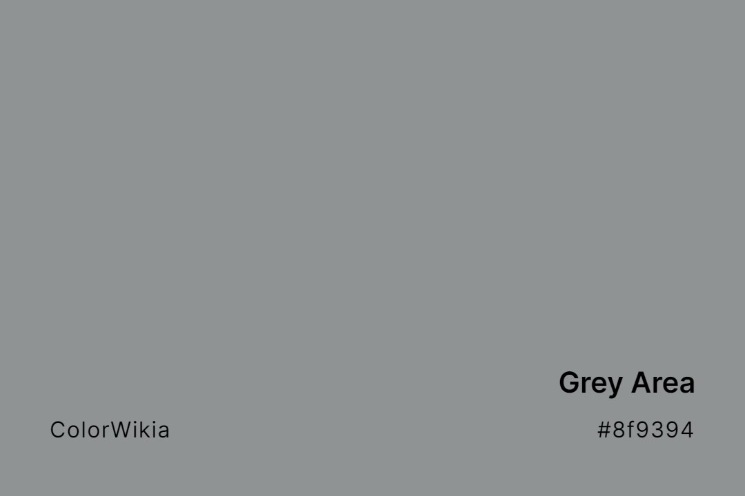 Grey Area Color – #8f9394: Codes and Complete Breakdown