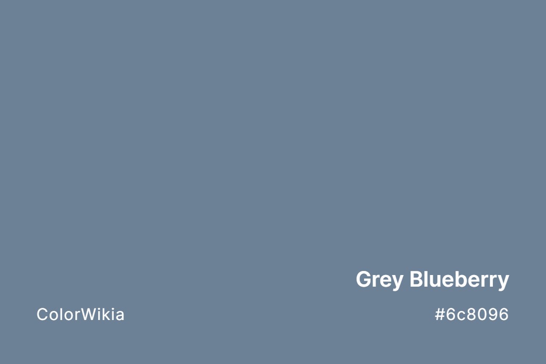 grey blueberry color 6c8096