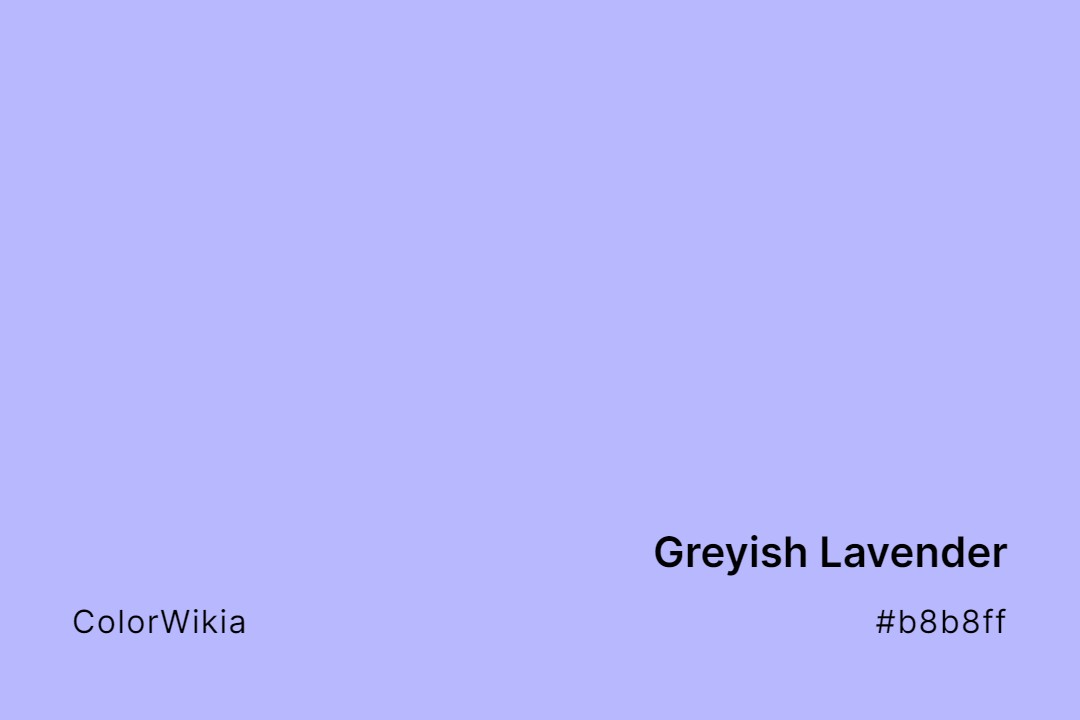 greyish lavender color b8b8ff