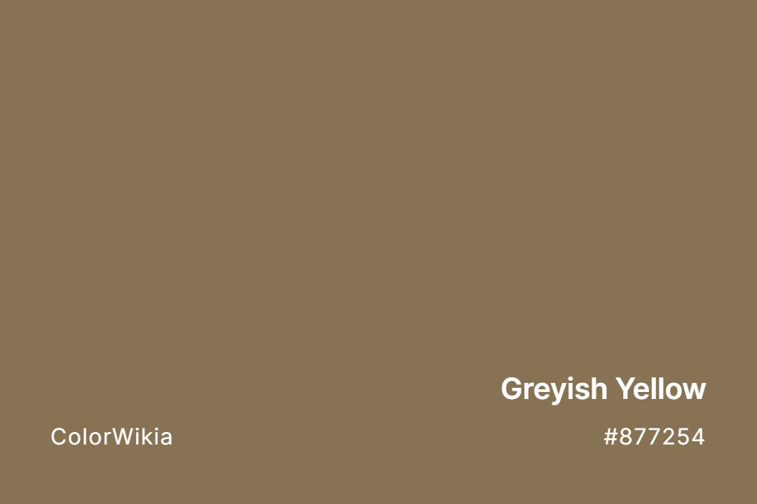 greyish yellow color 877254