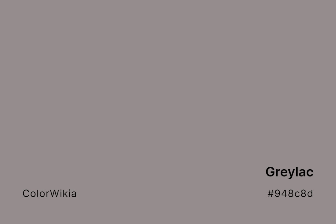 Greylac Color – #948c8d: Codes and Complete Breakdown
