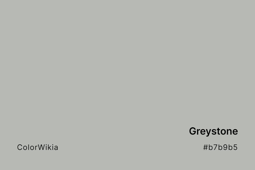 Greystone Color – #b7b9b5: Codes and Complete Breakdown