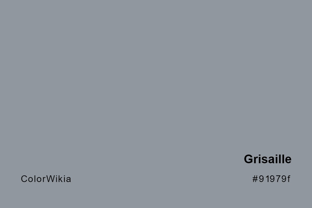 Grisaille Color – #91979f: Codes and Complete Breakdown
