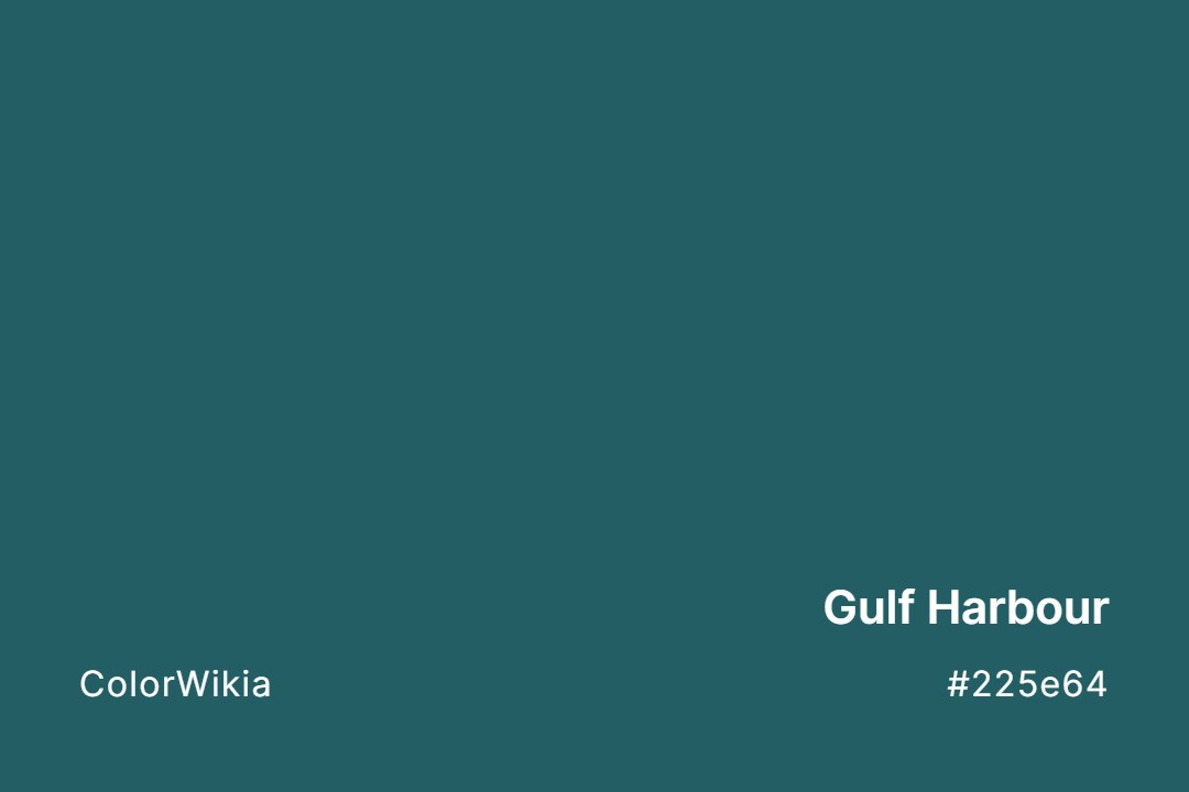 gulf harbour color 225e64