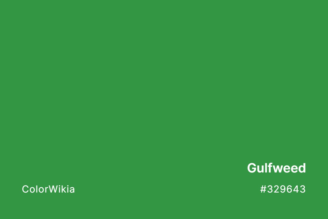 Gulfweed Color – #329643: Codes and Complete Breakdown