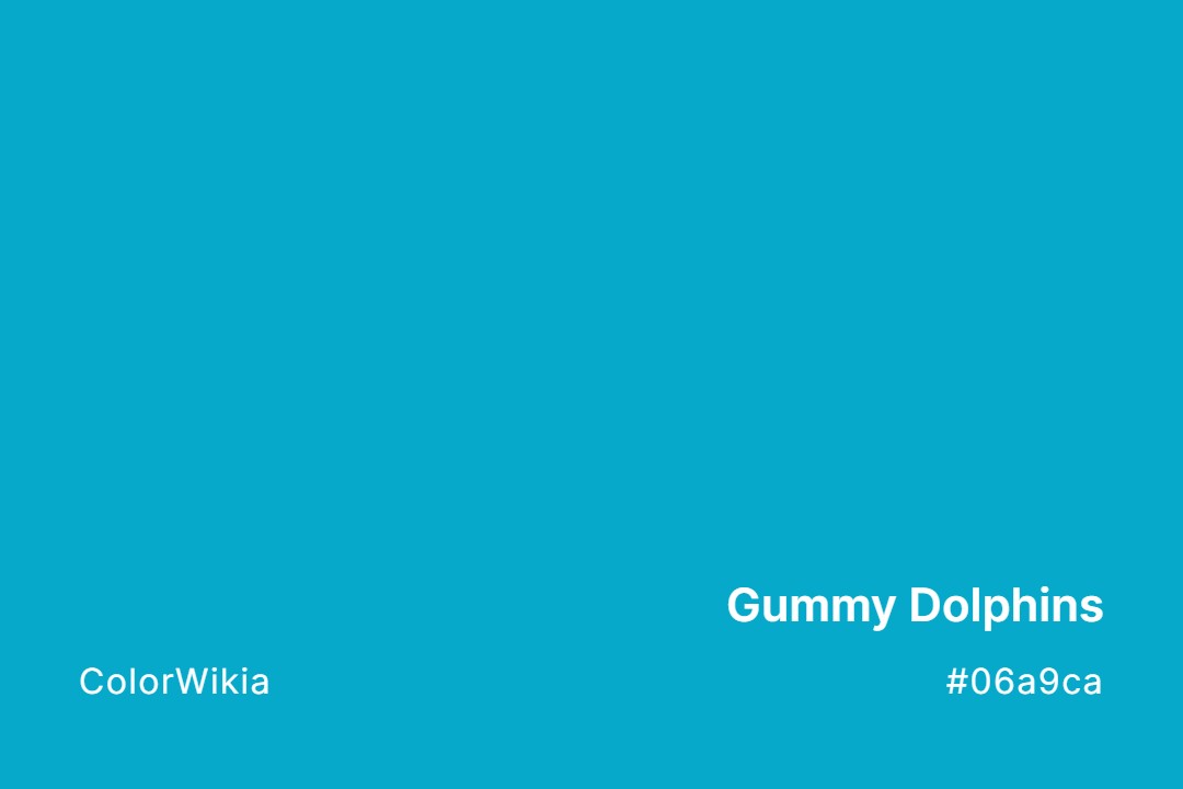 Gummy Dolphins Color – #06a9ca: Codes and Complete Breakdown