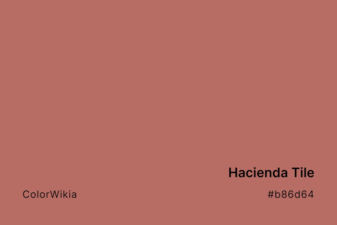 hacienda tile color b86d64