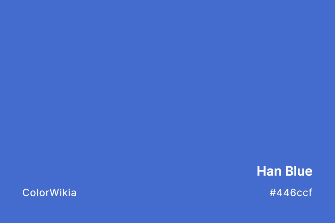 Han Blue Color – #446ccf: Codes and Complete Breakdown
