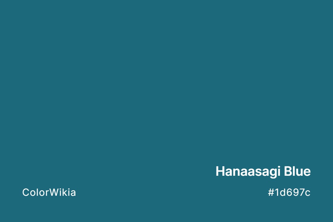 Hanaasagi Blue Color – #1d697c: Codes and Complete Breakdown