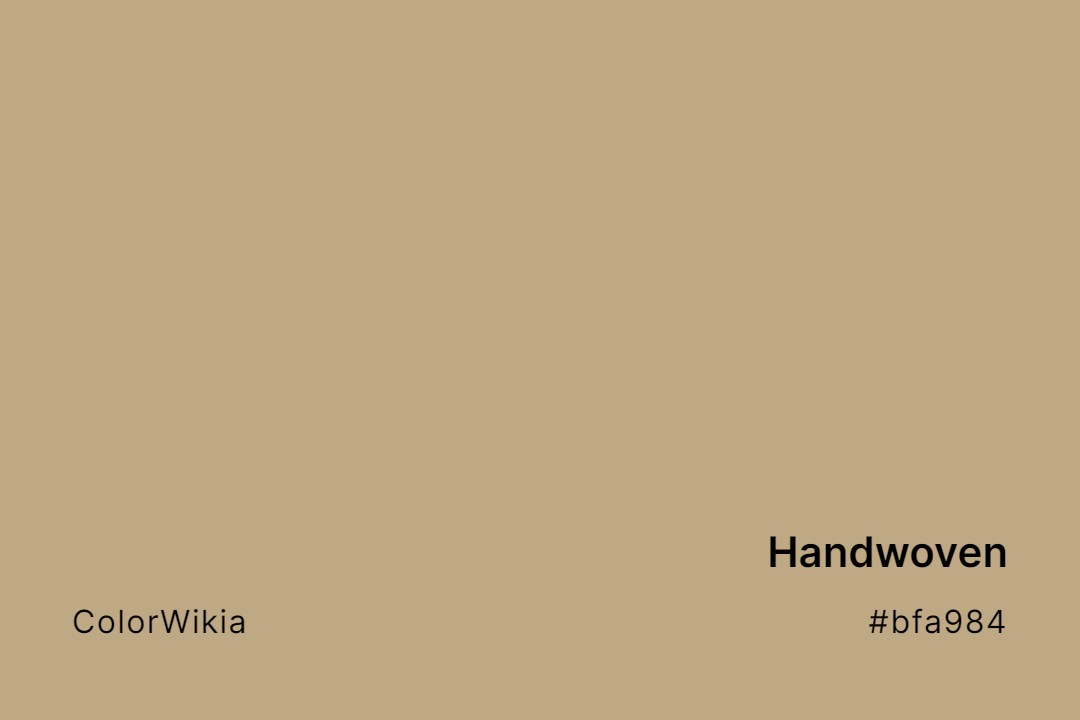 Handwoven Color – #bfa984: Codes and Complete Breakdown