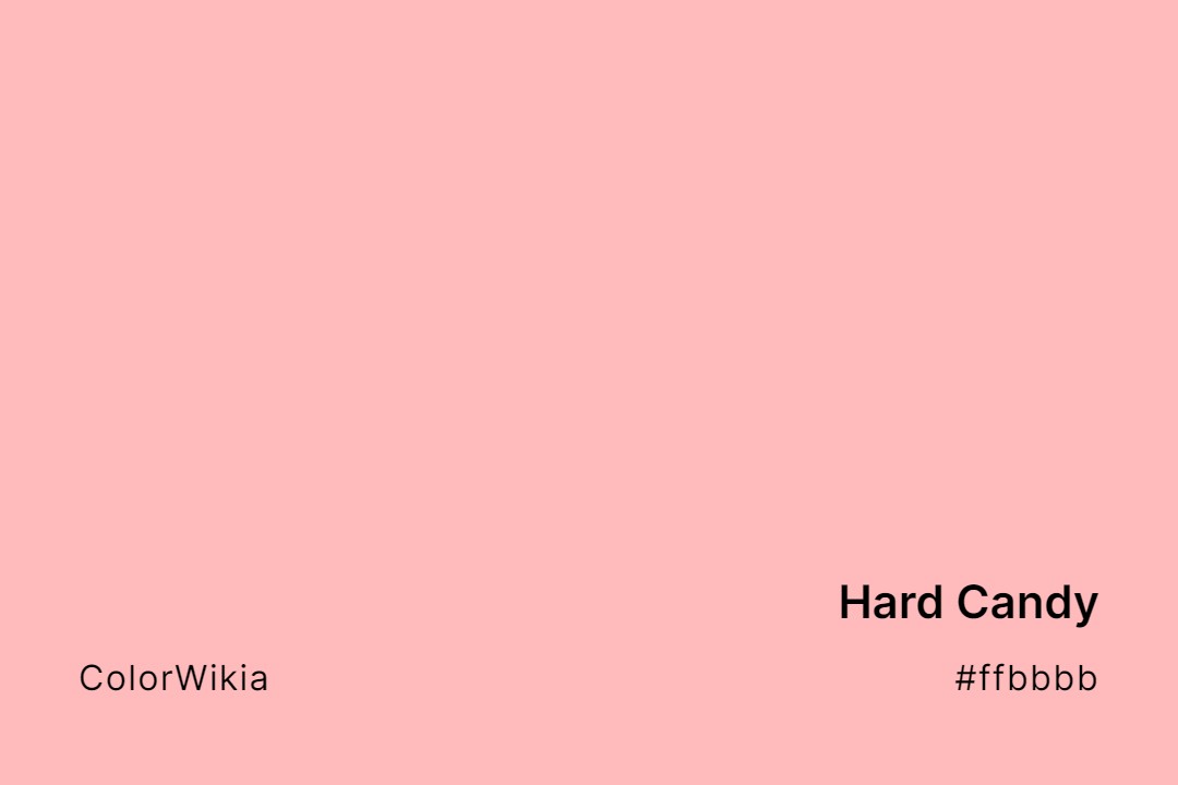 hard candy color ffbbbb