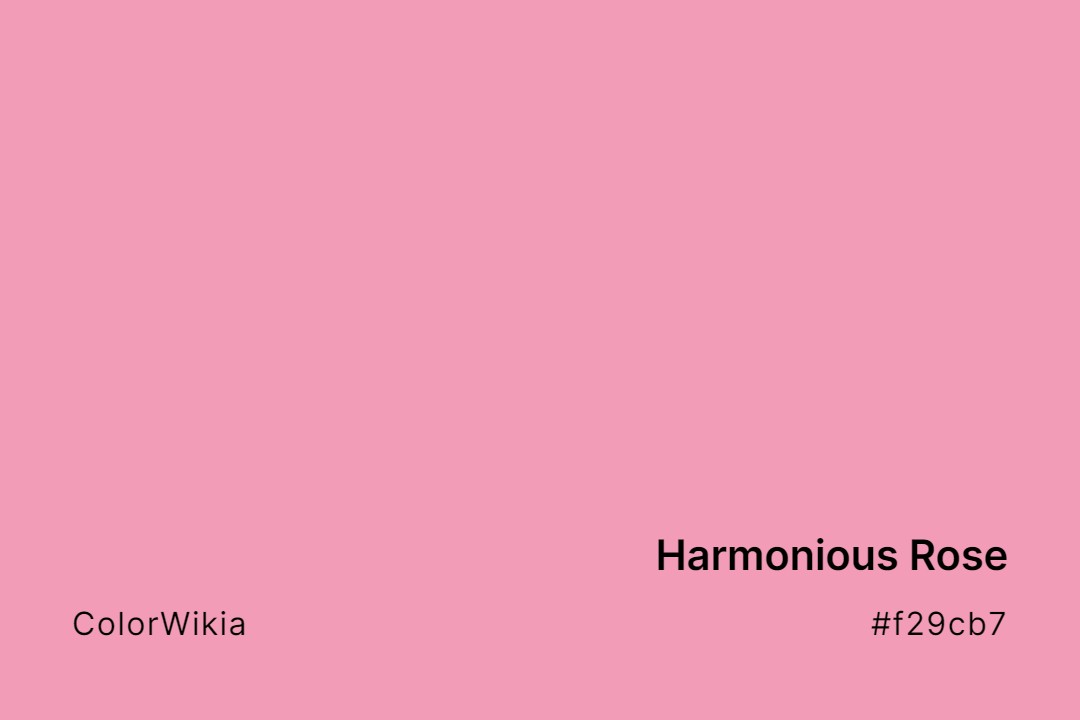 Harmonious Rose Color – #f29cb7: Codes and Complete Breakdown