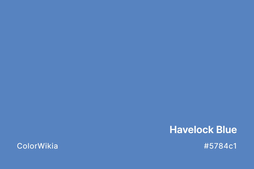 Havelock Blue Color – #5784c1: Codes and Complete Breakdown