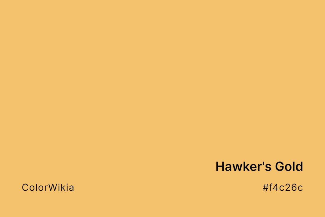 Hawker’s Gold Color – #f4c26c: Codes and Complete Breakdown