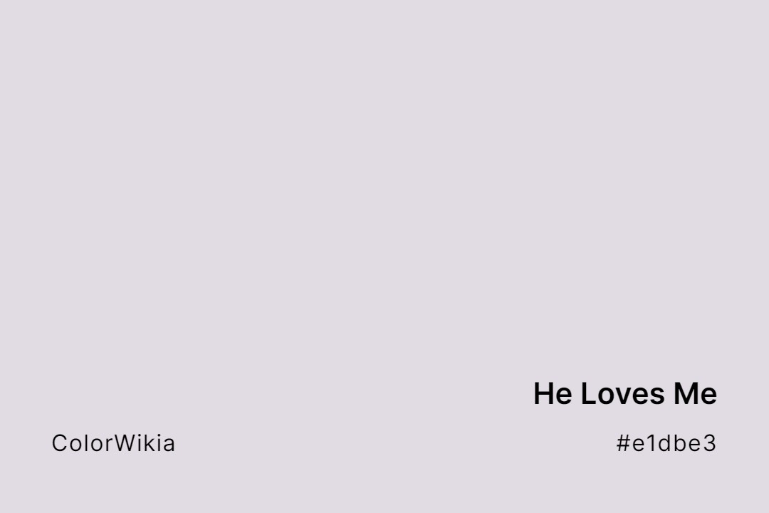he loves me color e1dbe3