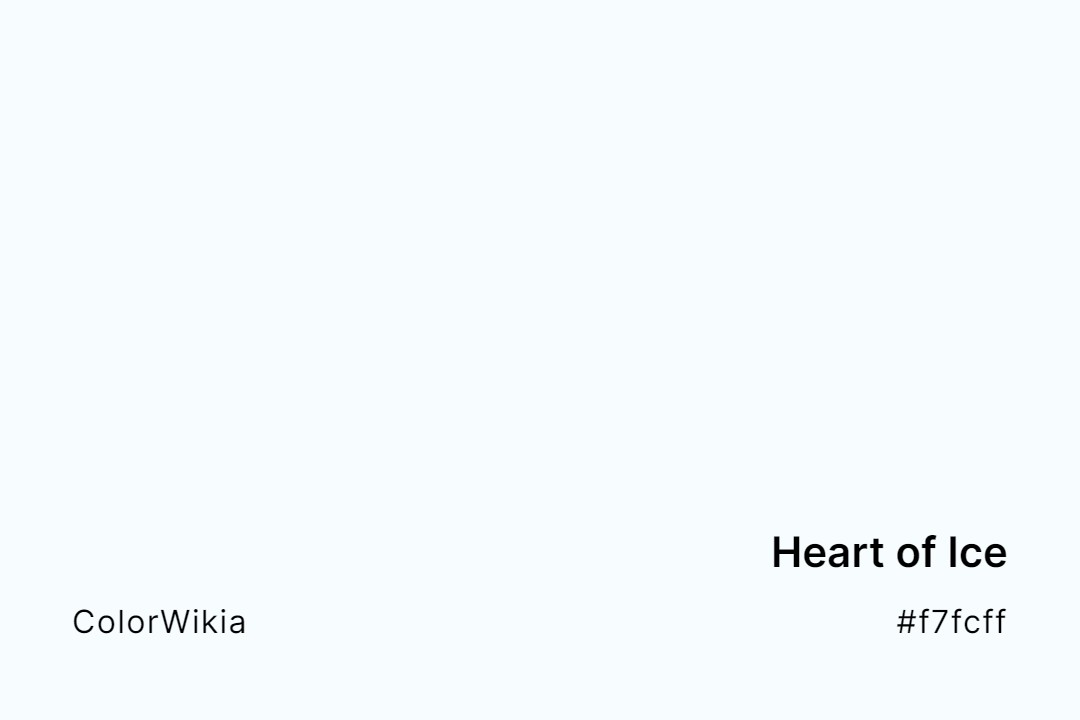 heart of ice color f7fcff