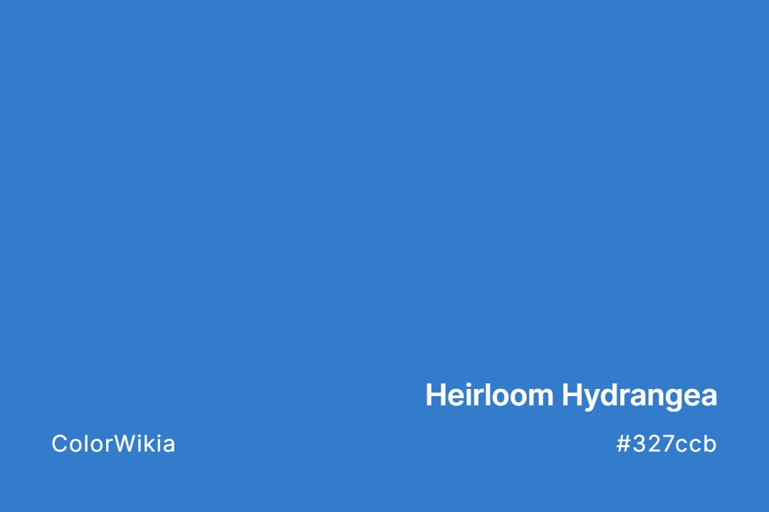 heirloom hydrangea color 327ccb