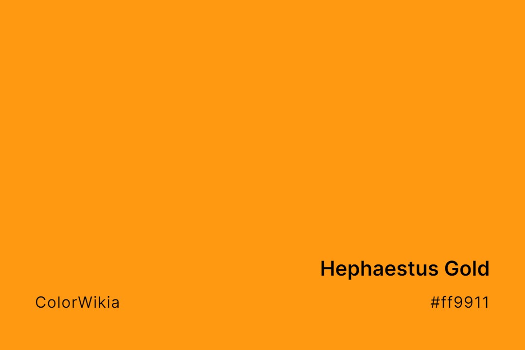 Hephaestus Gold Color – #ff9911: Codes and Complete Breakdown