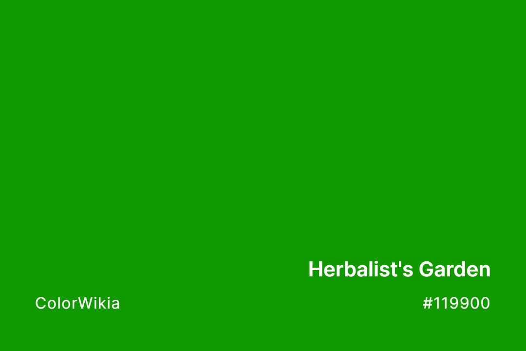 herbalists garden color 119900
