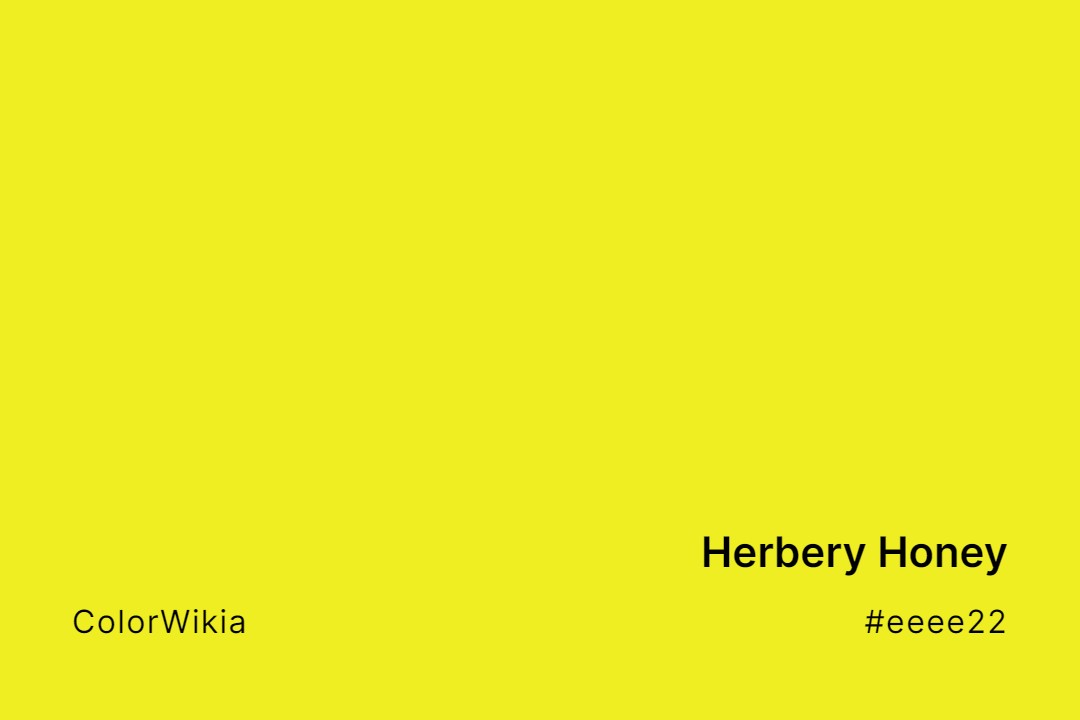 herbery honey color eeee22