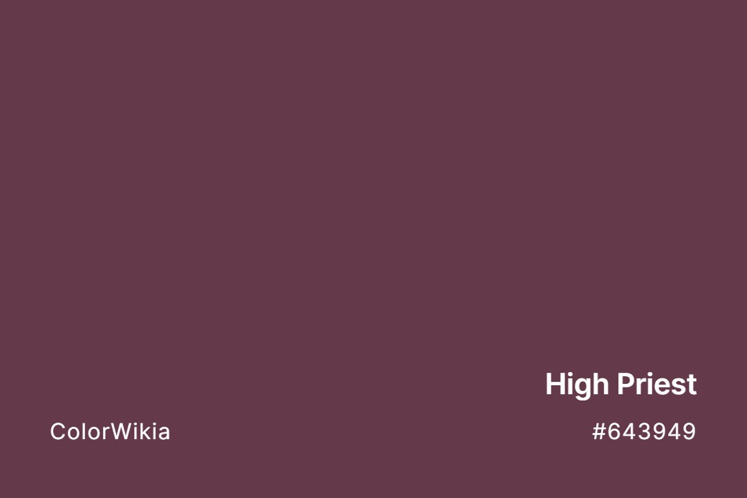 high priest color 643949