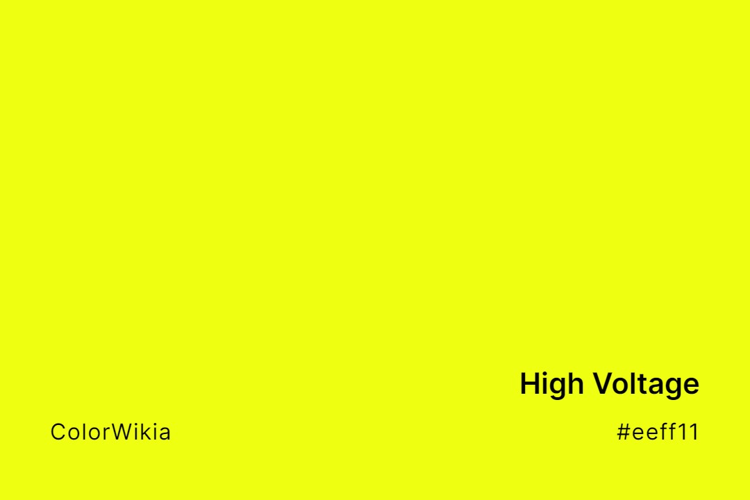 high voltage color eeff11