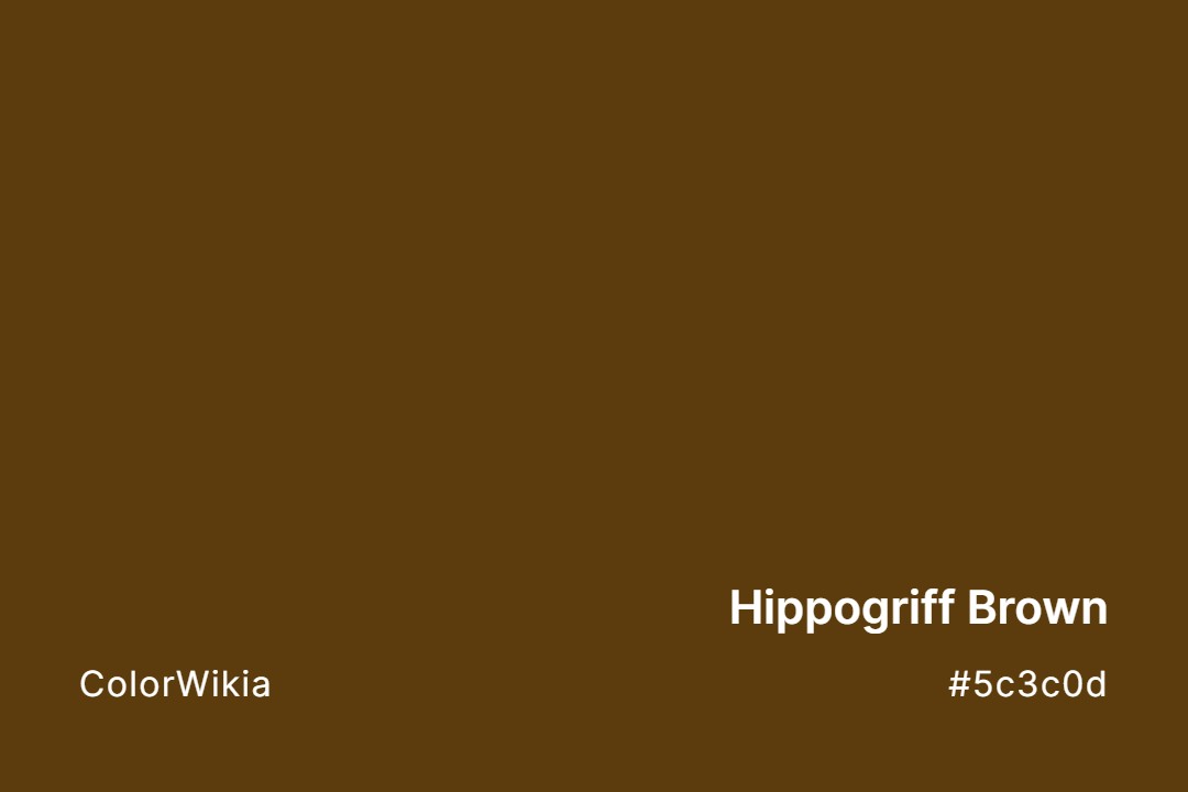 Hippogriff Brown Color – #5c3c0d: Codes and Complete Breakdown