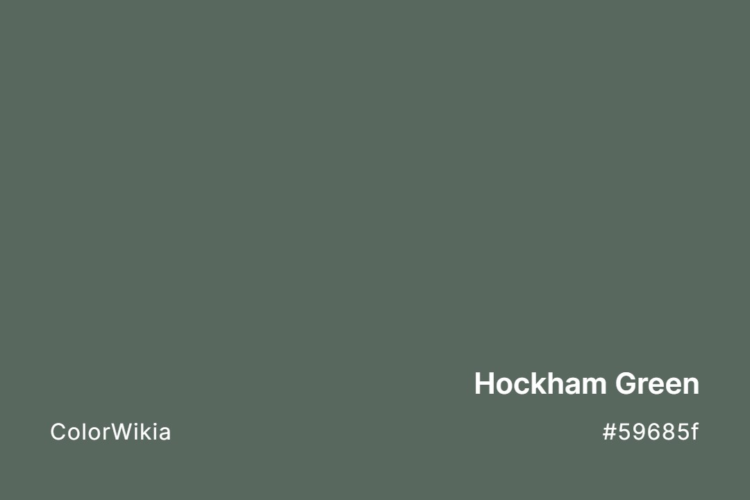 Hockham Green Color – #59685f: Codes and Complete Breakdown