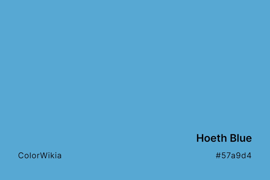 Hoeth Blue Color – #57a9d4: Codes and Complete Breakdown