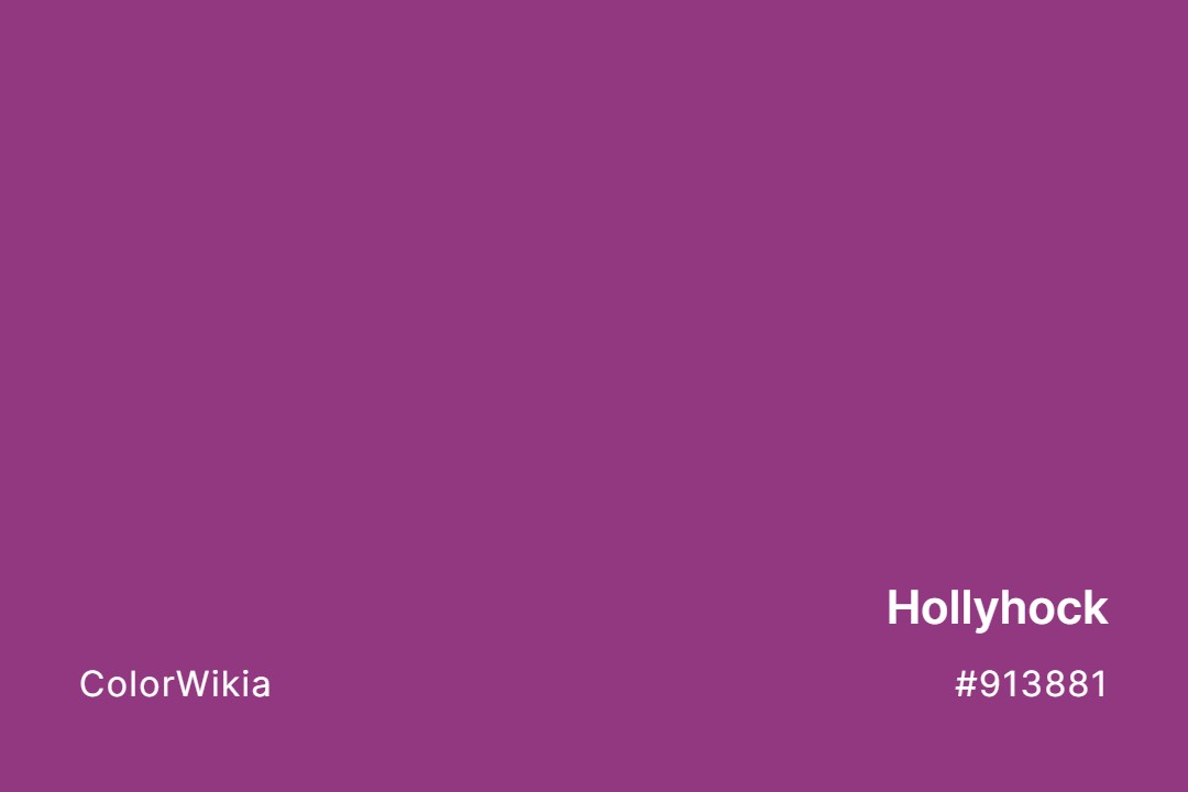 hollyhock color 913881