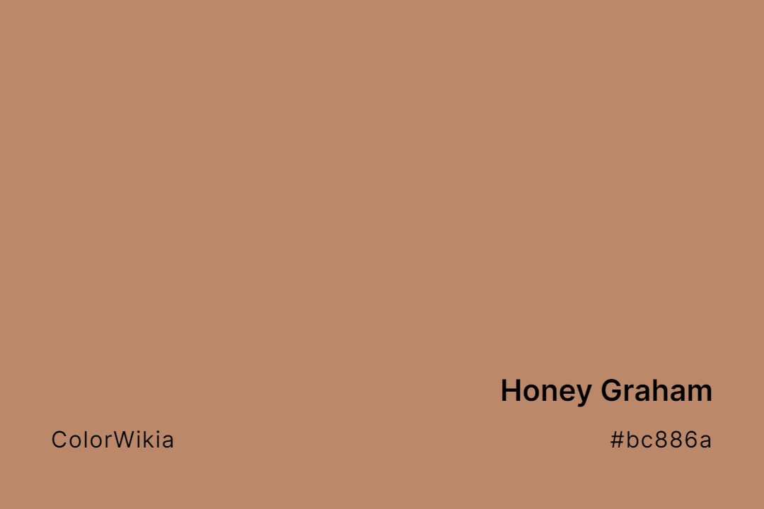 honey graham color bc886a